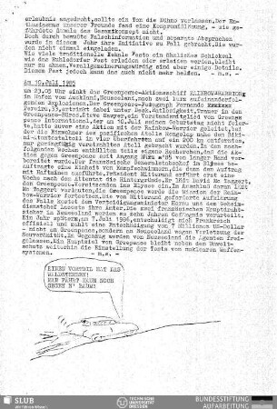 Am 10. Juli 1985