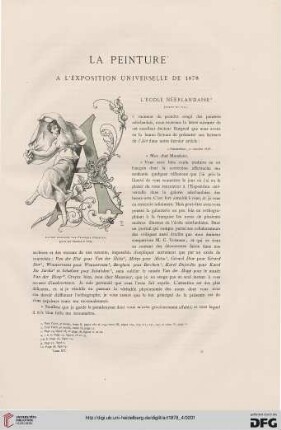 4: La peinture à l'exposition universelle de 1878, [2] : L'école néerlandaise