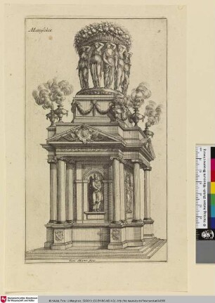 TOMBEAVX OV MOSOLÉES / Tombeaux et Mausolées, Bl. 2