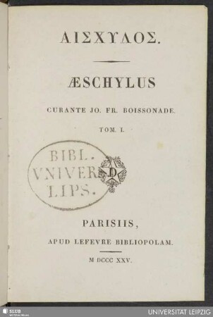 1: Aischylos