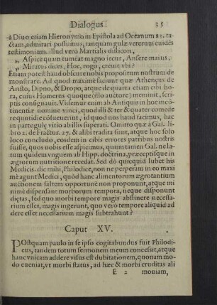 Caput XV. - XIX.
