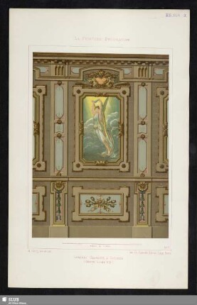 No. 3 Lambris Chambre A Coucher (Genre Louis XIII)