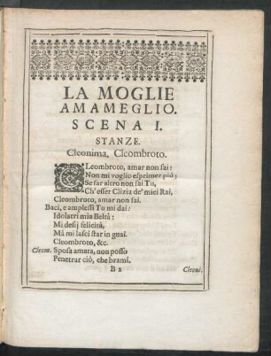 La Moglie Amameglio.