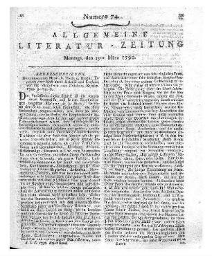 Tagebuch einer Reise durch Holland und England, von der Verfasserin von Rosaliens Briefen. Offenbach am Mayn: Weiss und Brede 1788