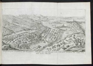 Perspectivische Vorstellung der berühmten Schlacht bey Nördlingen vom Fahr 1634 zwischen den Kaysl. Könl. und denen Schweden