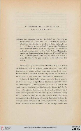 47.1919: Il cimitero degli antichi ebrei sulla via Portuense