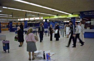 München: U-Bahnhof, Marienplatz, Sperren