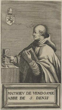 Bildnis des Mathieu de Vendôme