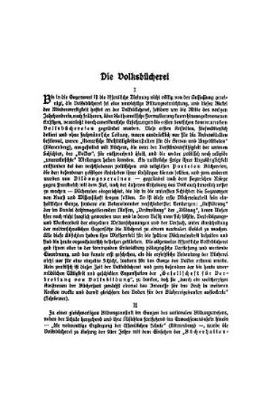 Die Volksbücherei