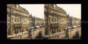 Gebäude der Börse an der Geschäftsstraße Planken, Mannheim