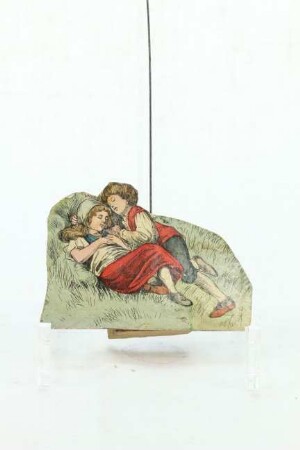 Wilhelm Bendow / Papiertheater / Spielfigur / Hänsel und Gretel, aus dem Märchen Hänsel und Gretel
