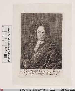 Bildnis Georg Ernst Stahl