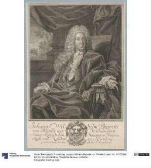 Porträt des Johann Wilhelm Buirette von Ohlefeld