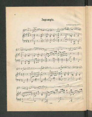 Impromptu [Piano]