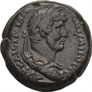 Hadrian (117-138 n. Chr.): Alexandria / Ägypten, 133/134 n. Chr. – Diobol