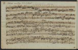 Tokkaten; org; c-Moll; BWV 911