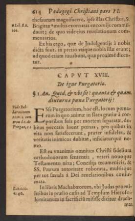 Caput XVIII. De igne Purgatorio