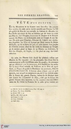 Tête d’un Fleuve