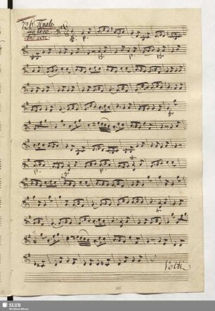 726. Finale: Vaga luna lanterna / Naumann, J.G.