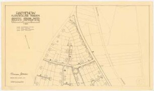 Bebauungsplan Kleinsiedlung Norden, Rathenow: Lageplan 1:1000