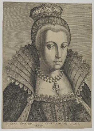 Bildnis der Anna d'Austria