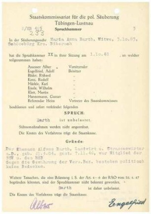 Barth, Maria Anna