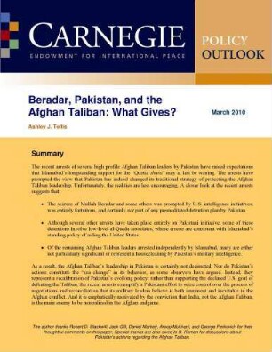 Beradar, Pakistan, and the Afghan Taliban: what gives?