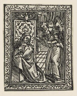 Mariae Verkündigung, Blatt 3 der Folge "Passion Christi"