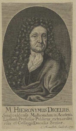 Bildnis des Hieronymus Dicelius