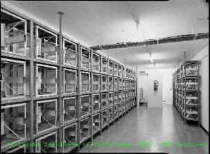 Lagerraum im Isotopenlaboratorium (IL)