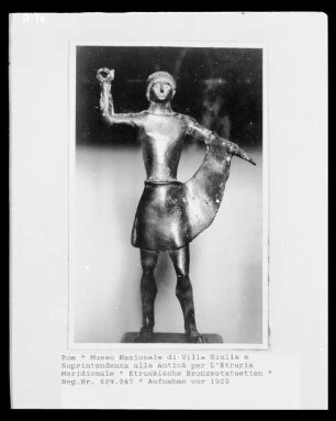 Etruskische Bronzestatuetten