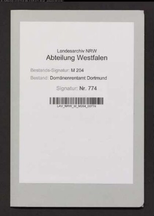 Pachtabgaben des Schulte zu Bathey und deren Ablösung.
