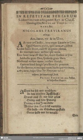 In Repetitam Feriarum