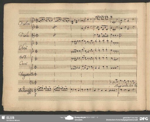 Cavatina: "Bugiarde son lepere"