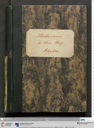 [Band 5]: Erwerbungsbücher des Ethnologischen Museums: Photocopien v. Inv.- Verz. Afrika [= Inventarverzeichnis III Afrika]