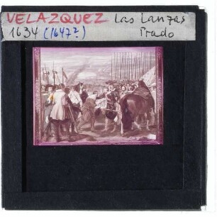Velázquez, Die Übergabe von Breda (Madrid Prado P001172)