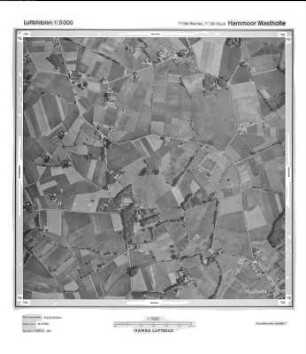 Hammoor - Mastholte, Gauß-Krüger-Koordinaten: Rechtswert: 3456, Hochwert: 5736