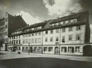 Dresden-Friedrichstadt, Wohnhäuser Seminarstraße 2-6, Straßenansicht