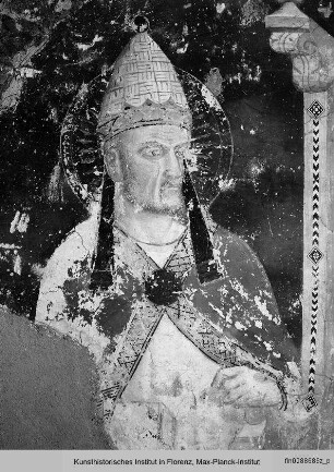 Madonna mit Kind und Heiligen, darüber Schmerzensmann