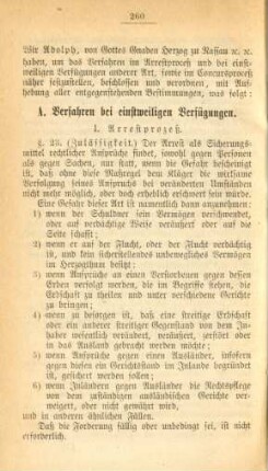 Verordnung vom 28. September 1859