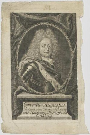 Bildnis des Ernestus Augustus von Braunschweig und Lüneburg