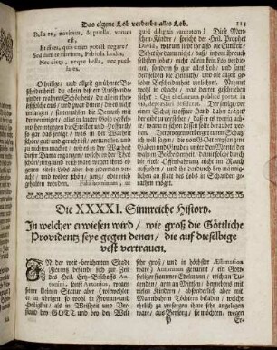 Die XXXXI. Sinnreiche History. - Die L. Sinnreiche History.