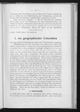 1. Schwarzwald