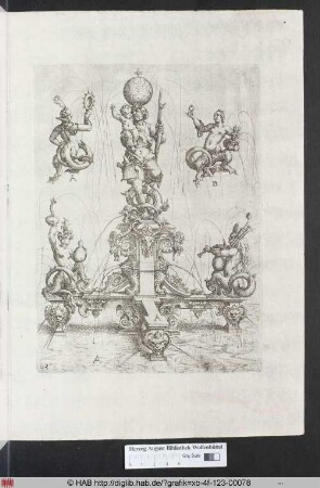 [Springbrunnen mit Heiligem Christophorus. Band II.]