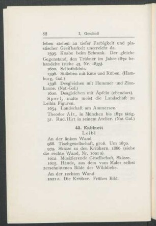 43. Kabinett - Leibl
