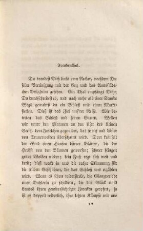 Württembergische Lustschlösser, 2. Freudenthal, Solitude, Hohenheim, Bellevue und Rosenstein