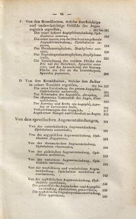 Die Krankheiten des menschlichen Auges : ein Handbuch für angehende Aerzte ; nach den besten in- und ausländischen Werken, mit besonderer Berücksichtigung der Beer'schen Erfahrungen, bearbeitet und durch eigene Beobachtungen vermehrt ; mit 4 ausgemalten, und 1 schwarzen Kupfertafel