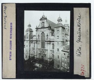 Köln, St. Mariä Himmelfahrt (Jesuitenkirche) : Außenansicht von SW, Fassade