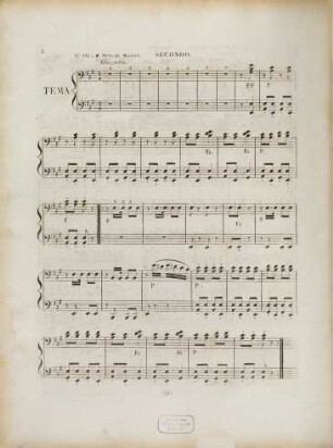 Variations militaires : à quatre mains ; pour le piano-forte ; opéra 12