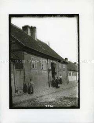 Das Wohnhaus von Post in Insterburg